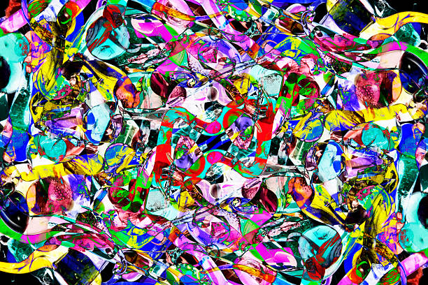 istock Abstract background of many colorful glass 2231926809