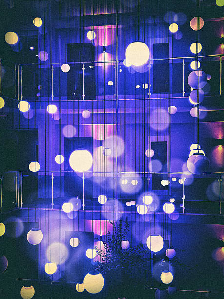 Abstract residential building interior