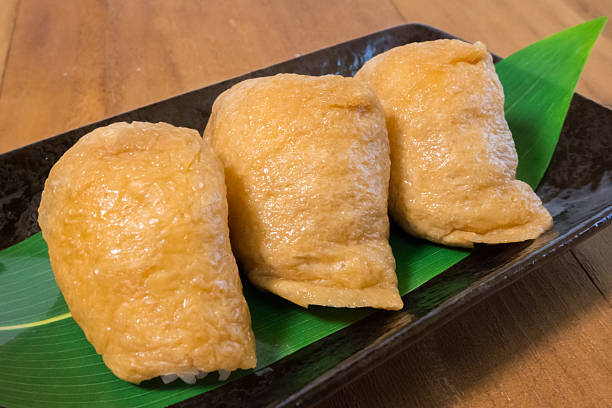 istock Japanese Inari Sushi Meal on Plate 2231929267