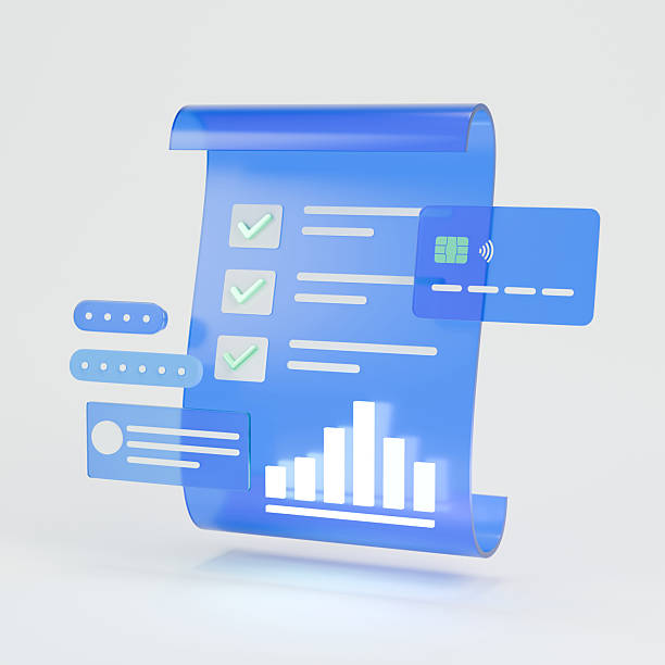 istock 3D illustration of data analytics with business growth charts and payment insights. 2231940369