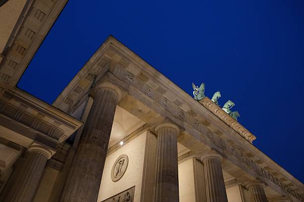 istock The Brandenburger Gate at Berlin at night 2231942023