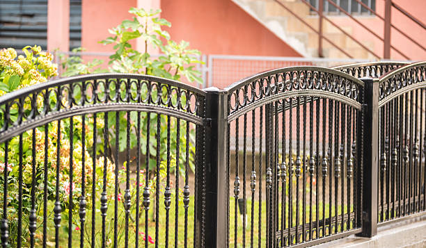 istock Wrought Iron Fence. 2231943927