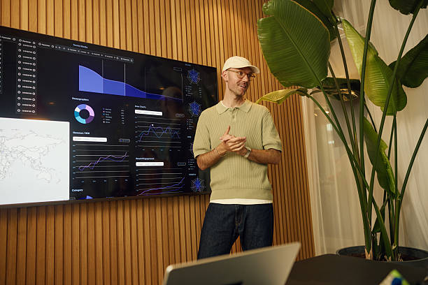 istock Marketing specialist leading a presentation on business analytics and digital strategy 2231951933