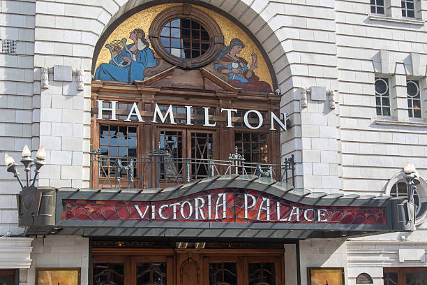 The Palace Theatre in Cambridge Circus in London’s Theatreland, showing ‘Harry Potter and the Cursed Child’.