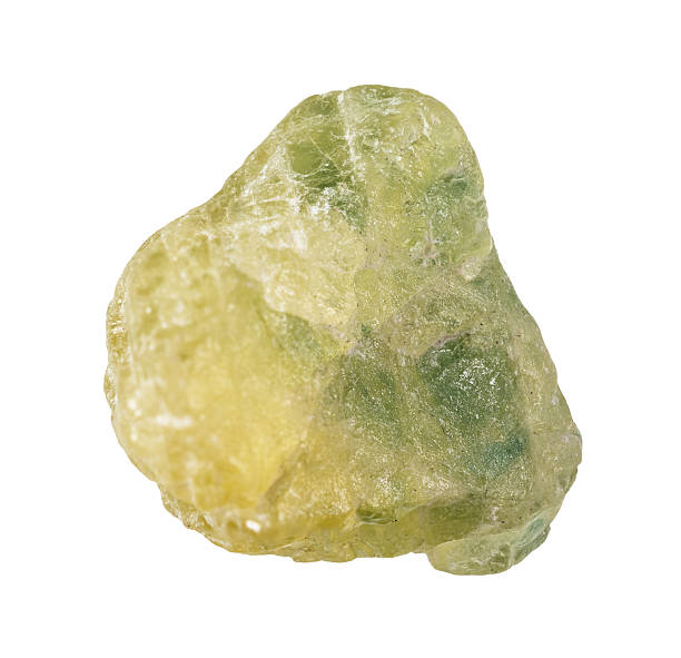 istock rough yellow green sapphire corundum stone cutout 2231982722