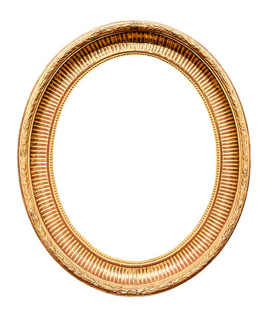 istock antique vertical oval carved wooden picture frame 2231986827