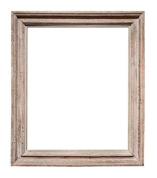 istock shabby vertical wooden picture frame cut out 2231987004