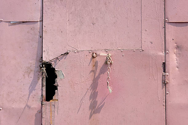 istock abstract color on metal 2231989478