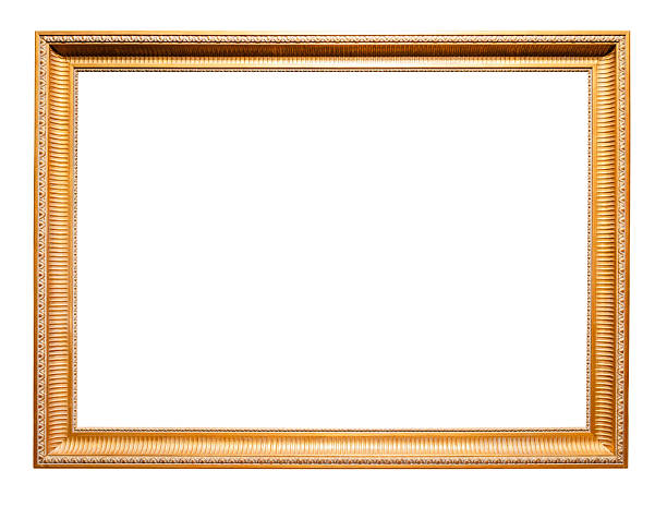 istock vintage horizontal narrow wooden painting frame 2231992314