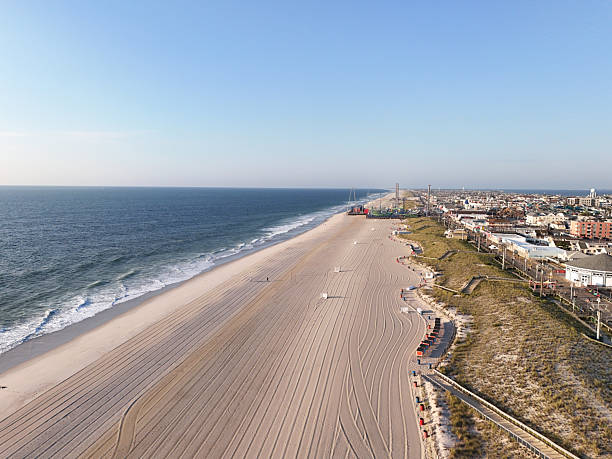 istock Groomed beach early morning 2231995144