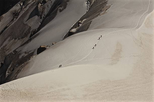 istock Aiguille du midi hiking 2231999208