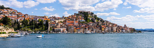 istock The old town of Sibenik 2232001196
