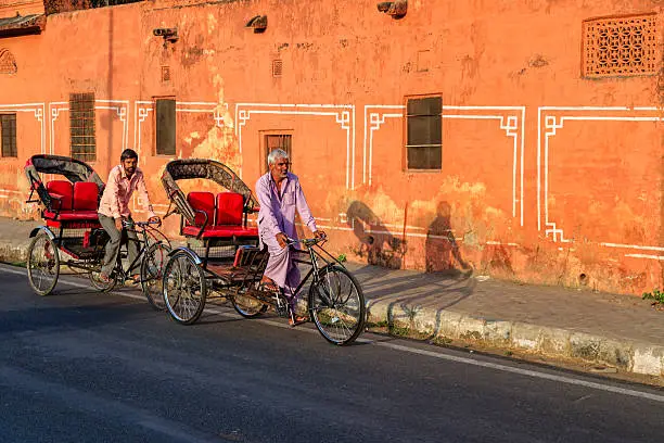 Friends Riding Cycle Rickshaw Free rickshaw cycle Stock Photos & Pictures | FreeImages