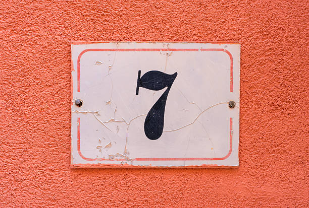istock House number 7 black on white 2232002863