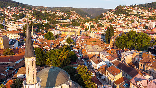 istock Aerial view on Sarajevo city 2232008027