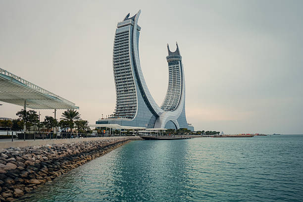 istock Scenic view on the Raffles Doha Hotel 2232019401