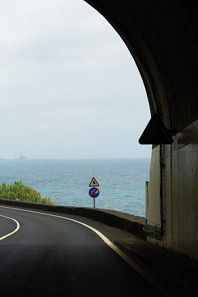 istock Road curve by the ocean Madeira 2232021314