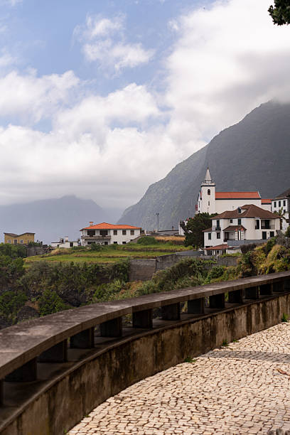 istock Village path to Madeira church 2232021833