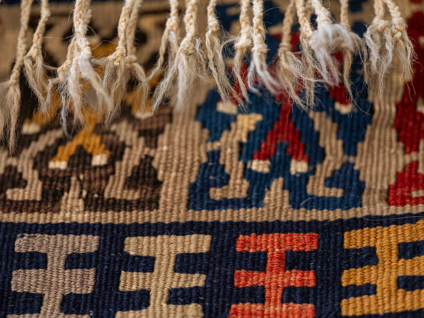 istock detailed view of woven Turkish rug 2232023980