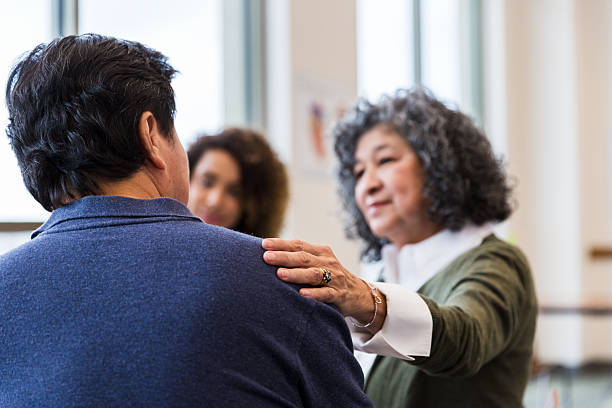istock Supportive Group Therapy Session: Mental Health and Emotional Wellbeing 2232024408