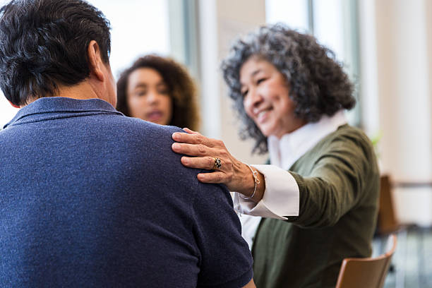 istock Supportive Group Therapy Session: Mental Health and Emotional Support 2232024423