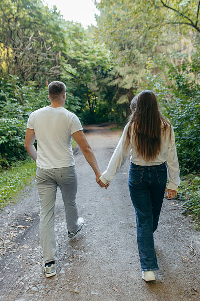 istock Young couple relax at nature at summer 2232032363