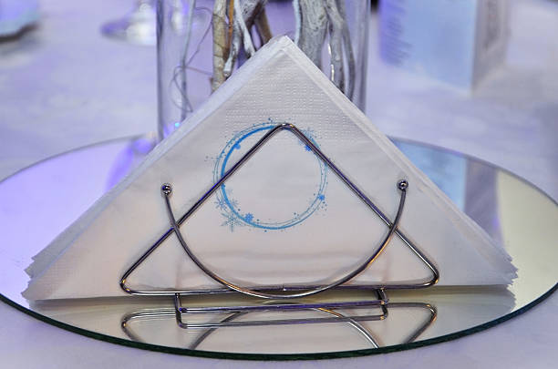Table setting for an event party or wedding reception