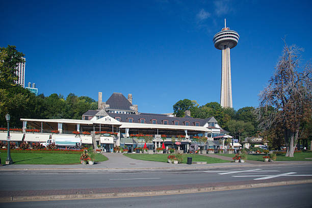 The Skylon Tower observation tower, Niagara Falls, Ontario, Canada
