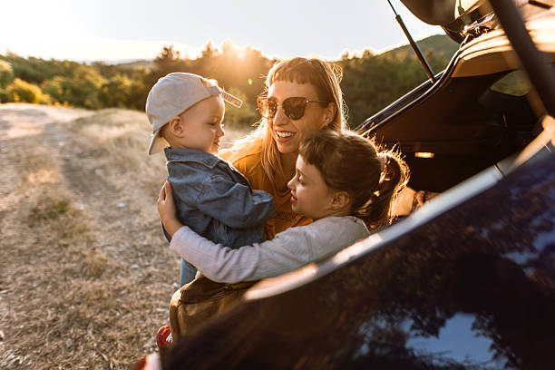 istock Family preparing for a walk in nature. 2232060616