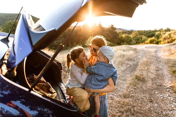 istock Mother traveling with her children. 2232061674