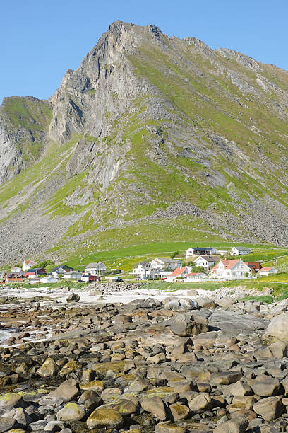 istock Mountain and traditional coastal buildings 2232074077
