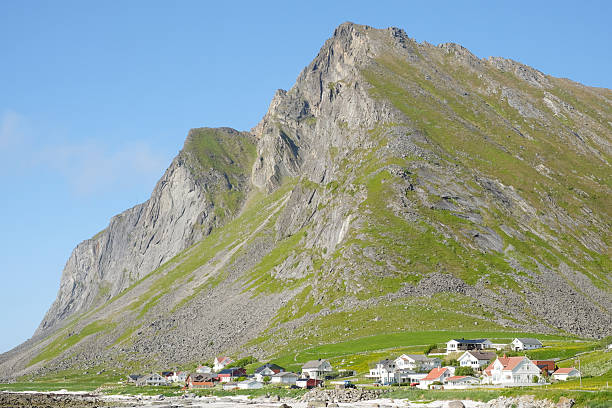 istock Mountain and traditional coastal buildings 2232074081