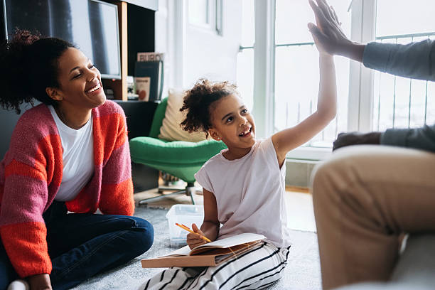 istock Mother and Daughter Sharing Joyful Moments During Daytime Learning Activities 2232075976