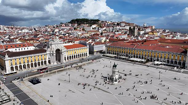 istock Comercio Square At Lisbon In Lisbon District Portugal. 2232076187