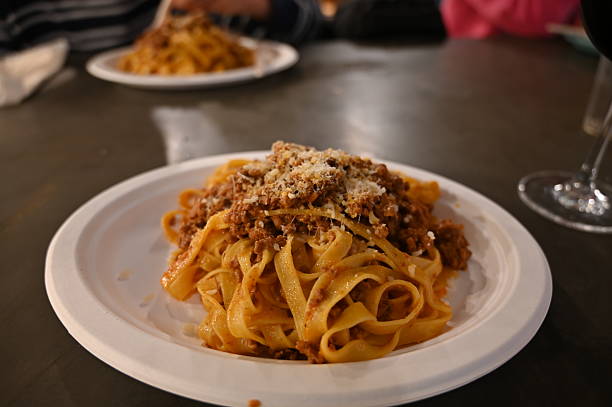 istock Original Pasta Bolognese With Parma Cheese 2232081523
