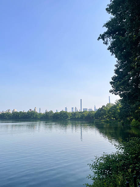 istock Manhattan skyline from Central Park reservoir 2232088480