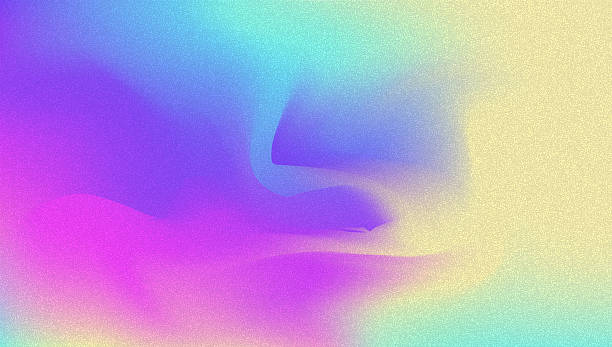 istock Noise Gradient Background. Abstract Grainy Bg In Pink, Purple And Blue Colors. Iridescent Hologram. Pearlescent Holographic Texture With Rainbow Foil. Watercolour Splash In Pearl Mesh Style 2232089663