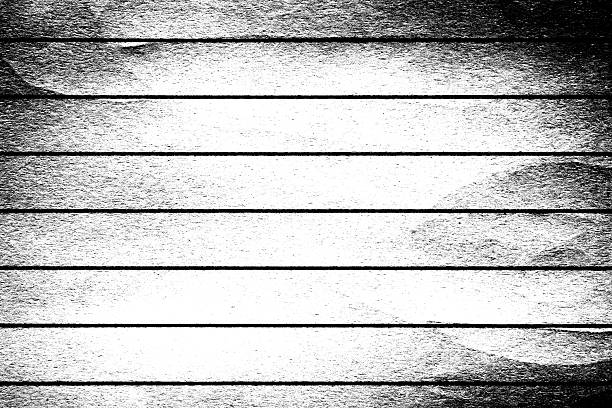 Abstract grunge black and white distressed lined paper texture background
