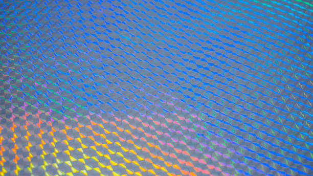 istock Holographic rainbow foil iridescent texture abstract hologram background 2232097205