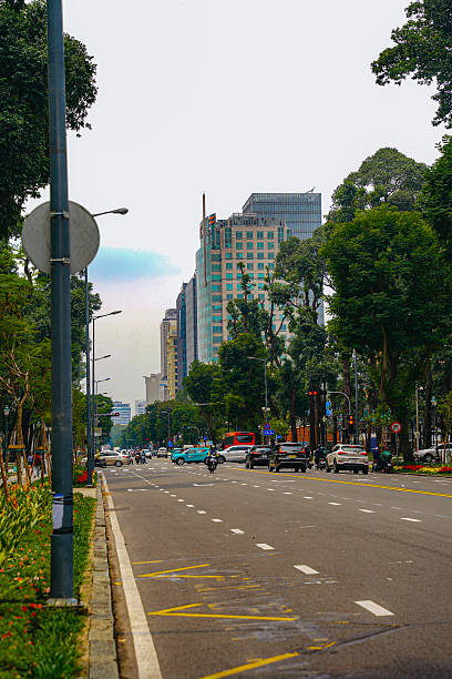 istock Urban Street with Trees 2232103953