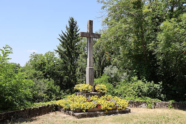 istock Chanaz - Mission cross 2232119544