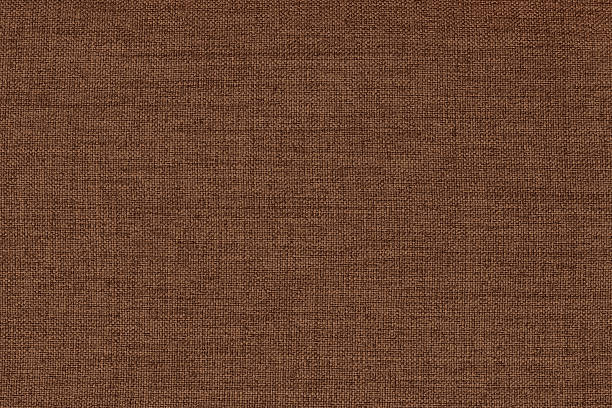 istock Dark brown linen fabric cloth texture background, seamless pattern of natural textile. 2232126961
