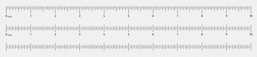 Indicator Scale Ruler Ruler Scale With Markings And Numbers Size Indicators Measuring Tool ...