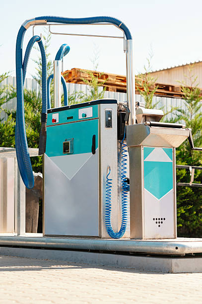 istock Modern gas station fuel pumps serve multiple roles, providing essential services for vehicles 2232138700
