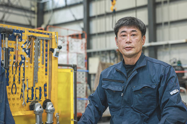 istock Portrait of Senior Industrial Worker 2232140325
