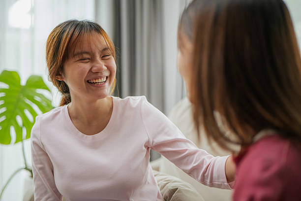 istock Teenagers relax talking together. 2232150415