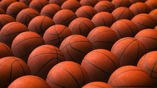 istock Abstract 3D Basketball Sport Ball Texture 2232158406