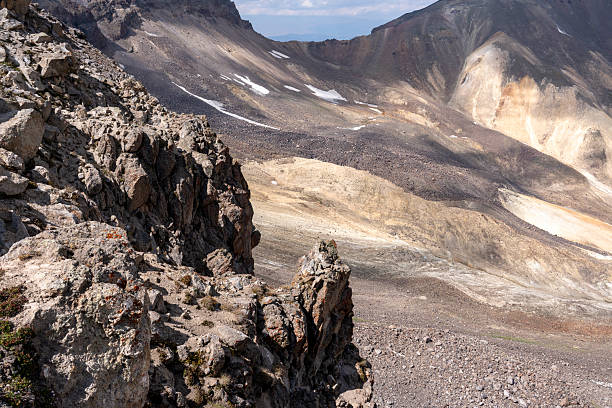 istock High Altitude Volcanic Mountainscape with Eroded Rock Formations 2232164250