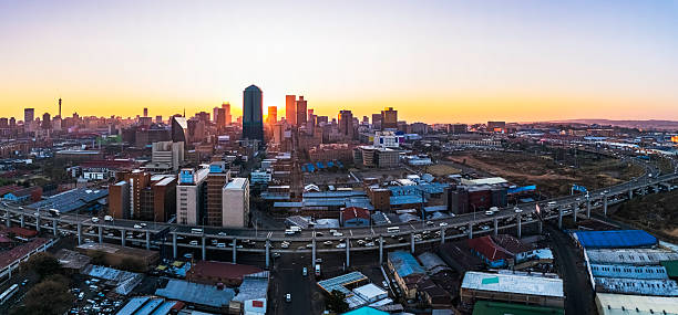 istock Crown Interchange Sunrise in Johannesburg 2232172057