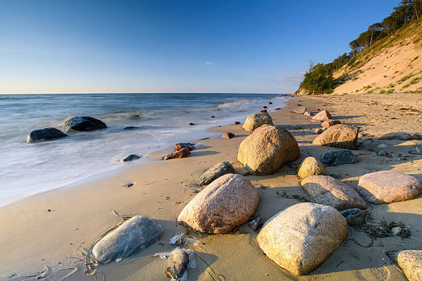 The landscape on the Baltic Sea.